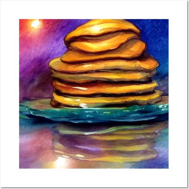 Pancakes at Sunrise Wall Art by ArtistsQuest